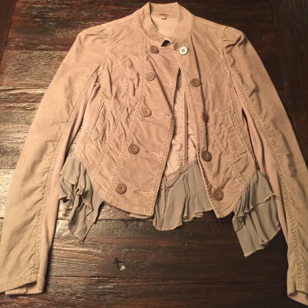 Free people ruffle coat
